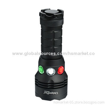UniqueFire railway white/red/green Cree LED signal flashlight for emergency, warning lamp & huntingNew